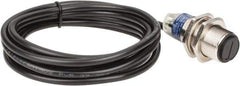 Telemecanique Sensors - Cable Connector, 4m Nominal Distance, Shock and Vibration Resistant, Retroreflective Photoelectric Sensor - 12 to 24 VDC, 500 Hz, Nickel Plated Brass, 1.81 Inch Long x 0.71 Inch Wide - Apex Tool & Supply
