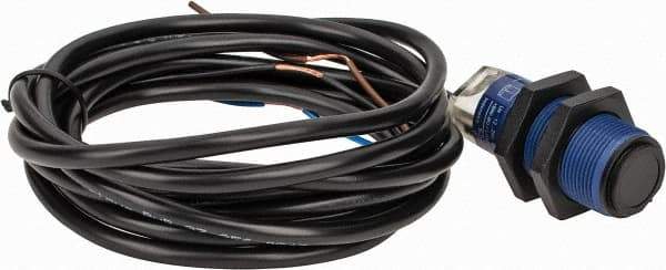 Telemecanique Sensors - Cable Connector, 15m Nominal Distance, Shock and Vibration Resistant, Through Beam Photoelectric Sensor - 12 to 24 VDC, 500 Hz, PBT, 1.81 Inch Long x 0.71 Inch Wide - Apex Tool & Supply