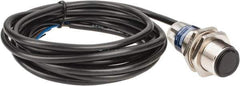 Telemecanique Sensors - Cable Connector, 15m Nominal Distance, Shock and Vibration Resistant, Through Beam Photoelectric Sensor - 12 to 24 VDC, 500 Hz, Nickel Plated Brass, 1.81 Inch Long x 0.71 Inch Wide - Apex Tool & Supply
