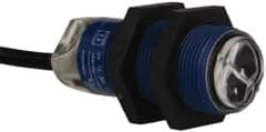 Telemecanique Sensors - Cable Connector, 2m Nominal Distance, Shock and Vibration Resistant, Polarized Retroreflective Photoelectric Sensor - 12 to 24 VDC, 500 Hz, PBT, 1.89 Inch Long x 0.71 Inch Wide - Apex Tool & Supply