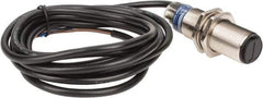 Telemecanique Sensors - Cable Connector, 0.6m Nominal Distance, Shock and Vibration Resistant, Diffused Photoelectric Sensor - 12 to 24 VDC, 500 Hz, Nickel Plated Brass, 2.44 Inch Long x 0.71 Inch Wide - Apex Tool & Supply