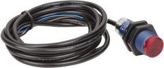 Telemecanique Sensors - Cable Connector, 2m Nominal Distance, Shock and Vibration Resistant, Polarized Retroreflective Photoelectric Sensor - 12 to 24 VDC, 500 Hz, PBT, 1.89 Inch Long x 0.71 Inch Wide - Apex Tool & Supply