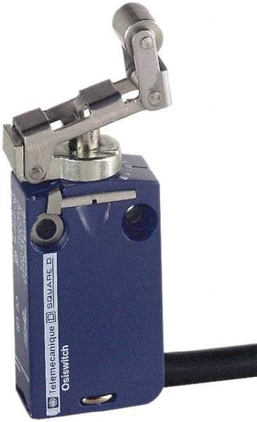 Telemecanique Sensors - SPDT, NC/NO, 240 VAC, 250 VDC, Removable Cable Terminal, Roller Plunger Actuator, General Purpose Limit Switch - 1, 2, 6, 12, 13, 4X, 6P NEMA Rating, IP66, IP67, IP68 IPR Rating - Apex Tool & Supply