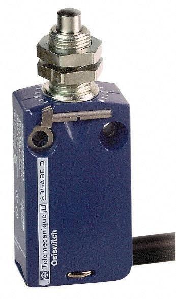 Telemecanique Sensors - DP, NC/NO, 240 VAC, Removable Cable Terminal, End Plunger Actuator, General Purpose Limit Switch - IP66, IP67, IP68 IPR Rating - Apex Tool & Supply