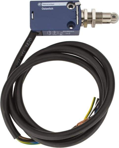 Telemecanique Sensors - SPDT, NC/NO, 240 VAC, 250 VDC, Removable Cable Terminal, Roller Plunger Actuator, General Purpose Limit Switch - 1, 2, 6, 12, 13, 4X, 6P NEMA Rating, IP66, IP67, IP68 IPR Rating - Apex Tool & Supply