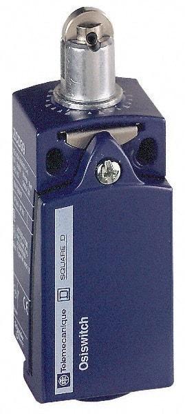 Telemecanique Sensors - SPDT, NC/NO, 240 VAC, 250 VDC, Screw Terminal, Roller Plunger Actuator, General Purpose Limit Switch - 1, 2, 4, 6, 12, 13 NEMA Rating, IP66, IP67 IPR Rating - Apex Tool & Supply