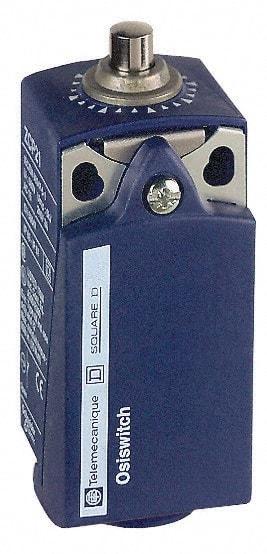 Telemecanique Sensors - SPDT, NC/NO, 240 VAC, 250 VDC, Screw Terminal, End Plunger Actuator, General Purpose Limit Switch - 1, 2, 4, 6, 12, 13 NEMA Rating, IP66, IP67 IPR Rating - Apex Tool & Supply
