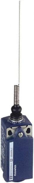 Telemecanique Sensors - DP, NC/NO, 240 VAC, Screw Terminal, Cat Whisker Actuator, General Purpose Limit Switch - IP66, IP67 IPR Rating - Apex Tool & Supply