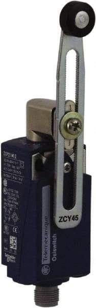 Telemecanique Sensors - SPDT, NC/NO, 240 VAC, 250 VDC, Screw Terminal, Roller Lever Actuator, General Purpose Limit Switch - 1, 2, 4, 6, 12, 13 NEMA Rating, IP66, IP67 IPR Rating - Apex Tool & Supply