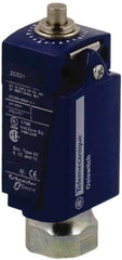 Telemecanique Sensors - SPDT, NC/NO, 240 VAC, 250 VDC, Screw Terminal, End Plunger Actuator, General Purpose Limit Switch - 1, 2, 4, 6, 12, 13 NEMA Rating, IP66, IP67 IPR Rating - Apex Tool & Supply