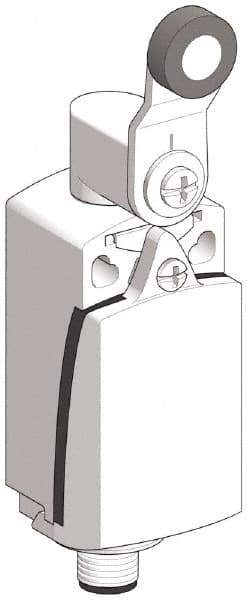 Telemecanique Sensors - SPDT, NC/NO, 240 VAC, 250 VDC, Screw Terminal, Roller Lever Actuator, General Purpose Limit Switch - 1, 2, 4, 6, 12, 13 NEMA Rating, IP66, IP67 IPR Rating - Apex Tool & Supply