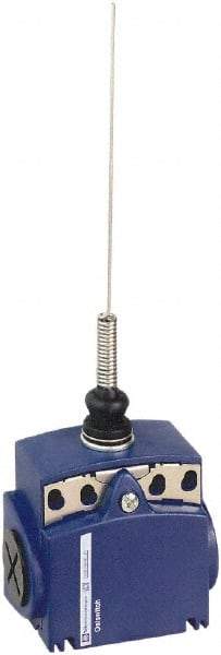 Telemecanique Sensors - SPDT, NC/NO, 240 VAC, 250 VDC, Screw Terminal, Cat Whisker Actuator, General Purpose Limit Switch - 1, 2, 4, 6, 12, 13 NEMA Rating, IP66, IP67 IPR Rating - Apex Tool & Supply