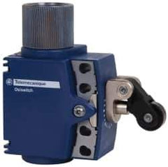Telemecanique Sensors - SPDT, NC/NO, 240 VAC, 250 VDC, Screw Terminal, Roller Plunger Actuator, General Purpose Limit Switch - 1, 2, 4, 6, 12, 13 NEMA Rating, IP66, IP67 IPR Rating - Apex Tool & Supply