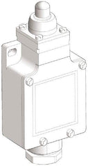 Telemecanique Sensors - SPDT, NC/NO, 240 VAC, 250 VDC, Screw Terminal, End Plunger Actuator, General Purpose Limit Switch - 1, 2, 4, 6, 12, 13, 6P NEMA Rating, IP66 IPR Rating - Apex Tool & Supply