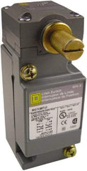 Square D - DPDT, NC/NO, 600 VAC at 1.20 Amp, 600 VDC at 0.10 Amp, Screw Terminal, Rotary Head Actuator, General Purpose Limit Switch - 1, 2, 4, 6, 12, 13, 6P NEMA Rating, IP66 IPR Rating - Apex Tool & Supply