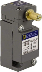 Square D - SPDT, NC/NO, 250 VDC at 0.11 Amp, 600 VAC at 1.20 Amp, Screw Terminal, Rotary Head Actuator, General Purpose Limit Switch - 1, 2, 4, 6, 12, 13, 6P NEMA Rating, IP66 IPR Rating - Apex Tool & Supply
