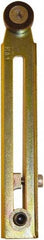 Square D - 0.88 Inch Long, 0.63 Inch Diameter, Cast Zinc Body, Limit Switch Adjustable Roller Lever - Steel Roller, For Use with Limit Switches - Apex Tool & Supply