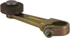 Square D - 2 Inch Long, 1/4 Inch Diameter, Cast Zinc Body, Limit Switch Operator - 1/4 Inch Face Width, Iron Roller, For Use with Limit Switches - Apex Tool & Supply
