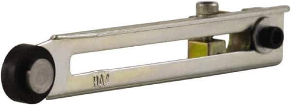 Square D - 0.88 Inch Long, 0.63 Inch Diameter, Cast Zinc Body, Limit Switch Adjustable Roller Lever - Nylon Roller, For Use with Limit Switches - Apex Tool & Supply
