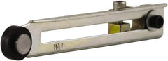 Square D - 0.88 Inch Long, 0.63 Inch Diameter, Cast Zinc Body, Limit Switch Adjustable Roller Lever - Nylon Roller, For Use with Limit Switches - Apex Tool & Supply