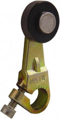 Square D - 1-1/2 Inch Long, 3/4 Inch Diameter, Cast Zinc Body, Limit Switch Operator - 1/4 Inch Face Width, Nylon Roller, For Use with Limit Switches - Apex Tool & Supply