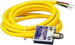 Square D - SPDT, NC/NO, 240 VAC, 4 Pin M12 Male Terminal, Roller Plunger Actuator, General Purpose Limit Switch - 1, 2, 4, 6, 6P NEMA Rating, IP67 IPR Rating, 80 Ounce Operating Force - Apex Tool & Supply
