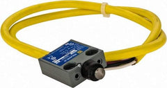 Square D - SPDT, NC/NO, Multiple VDC Levels, Prewired Terminal, Booted Plunger Actuator, General Purpose Limit Switch - 1, 2, 4, 6, 6P NEMA Rating, IP67 IPR Rating, 80 Ounce Operating Force - Apex Tool & Supply