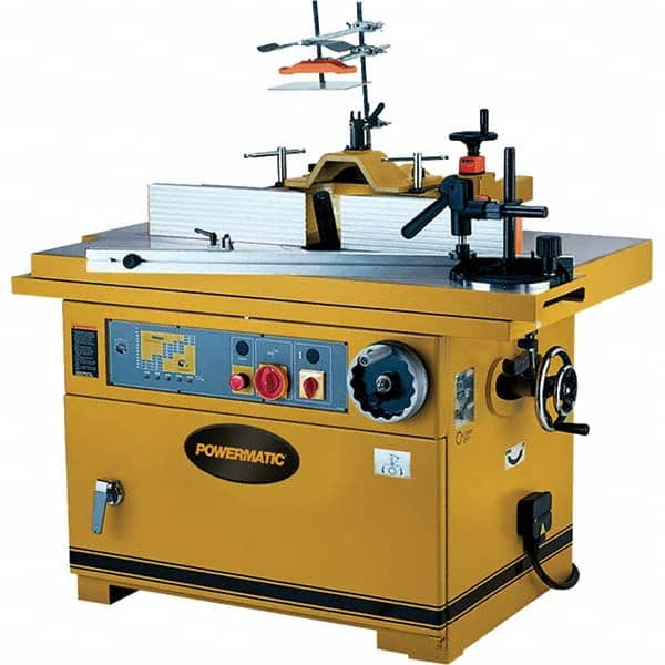 Powermatic - Wood Shapers Horsepower (HP): 15 Minimum Speed (RPM): 4,500.00 - Apex Tool & Supply