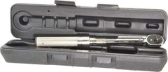 CDI - 3/8" Drive Micrometer Torque Wrench - 4 N/m to 22 N/m Torque, 10-5/32" OAL, 0.12 N/m Graduation, Ratcheting with Reverse Lever Head - Apex Tool & Supply