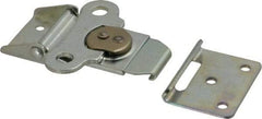 Value Collection - 4.68" Long x 2-3/4" Wide x 0.72" High, Standard Base Wing Turn Latch - Steel, with Zinc Finish - Apex Tool & Supply