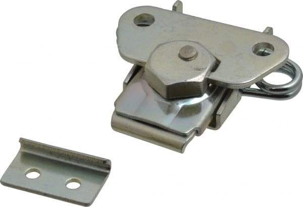 Value Collection - 2.62" Long x 2.51" Wide x 0.79" High, Standard Base Wing Turn Latch - Steel, with Zinc Finish - Apex Tool & Supply
