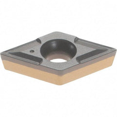 Iscar - DCMT2-0 Grade IC8250 Carbide Turning Insert - TiCN/Al2O3/TiN Finish, 55° Diamond, 1/4" Inscr Circle, 3/32" Thick, 0.0079" Corner Radius - Apex Tool & Supply