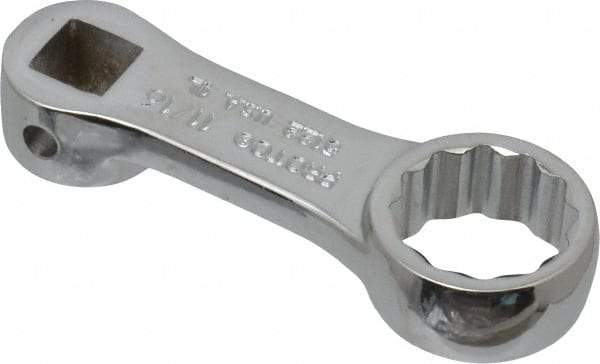 Proto - 11/16" 12 Point 3/8" Drive Chrome Box End Torque Adapters - 1" Head Diam x 27/64" Head Thickness, 2-29/32" OAL - Apex Tool & Supply