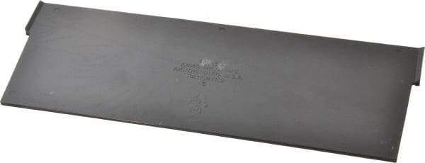 Akro-Mils - 7.7" Wide x 2.9" High, Black Bin Divider - Use with Akro-Mils - 30-150, 30-158, 30-184 - Apex Tool & Supply