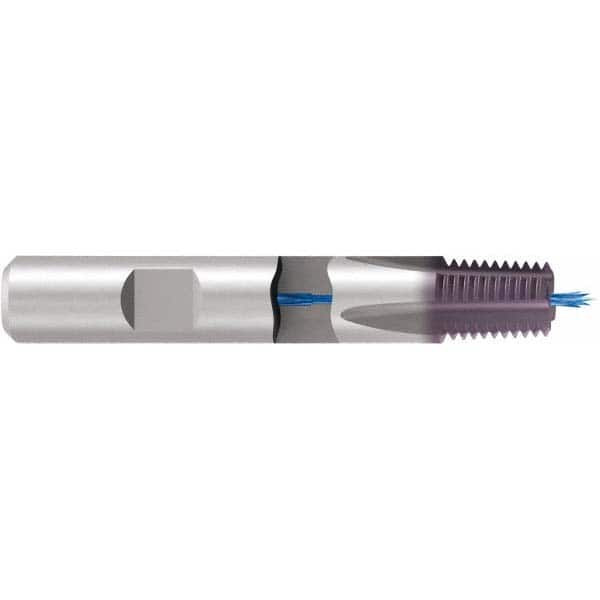 Emuge - 3/4-14 NPT 4 Flute Solid Carbide Standard Flute Tap - Apex Tool & Supply