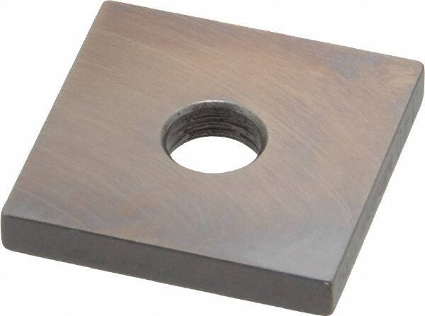 Mitutoyo - 0.14" Square Steel Gage Block - Accuracy Grade 0, Includes Certificate of Inspection - Apex Tool & Supply