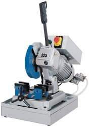 Rong Fu - 1 Cutting Speed, 9" Blade Diam, Cold Saw - 52 RPM Blade Speed, Bench Machine, Compatible with Ferrous Material - Apex Tool & Supply