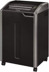 FELLOWES - 7/32" Strip, 38 Sheet Strip Cut Commercial Shredder - 20" Long x 25" Wide x 37-1/4" High, Level 2 Security, 35 Gal Wastebasket - Apex Tool & Supply