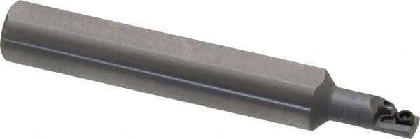 Kennametal - 0.23" Min Bore Diam, 2-1/2" OAL, 3/8" Shank Diam, CSBI Indexable Boring Bar - 1/2" Max Bore Depth, CDC Insert, Screw Holding Method - Apex Tool & Supply