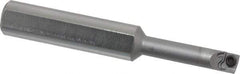 Kennametal - 0.23" Min Bore Diam, 2-1/2" OAL, 3/8" Shank Diam, CSBI Indexable Boring Bar - 1" Max Bore Depth, CDC Insert, Screw Holding Method - Apex Tool & Supply