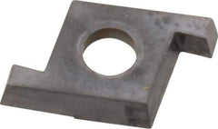 Kennametal - 2062CPG Grade KC5010, 0.06" Cutting Width Carbide Grooving Insert - 0.065" Max Depth of Cut, Right Hand, TiN Finish - Apex Tool & Supply