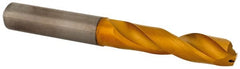 Seco - 9.5mm 140° Spiral Flute Solid Carbide Screw Machine Drill Bit - Apex Tool & Supply