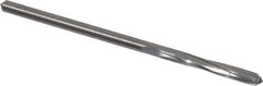 Hertel - 7/64" Solid Carbide 4 Flute Chucking Reamer - Spiral Flute, Straight Shank, 5/8" Flute Length, 2-1/4" OAL - Apex Tool & Supply
