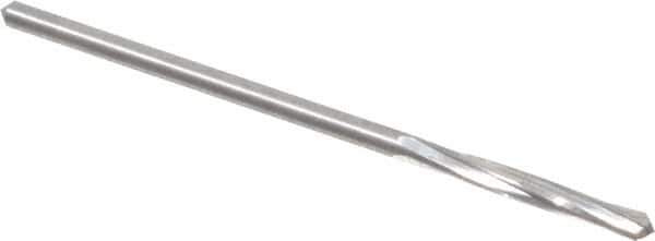 Hertel - 5/64" Solid Carbide 4 Flute Chucking Reamer - Spiral Flute, Straight Shank, 1/2" Flute Length, 1-3/4" OAL - Apex Tool & Supply