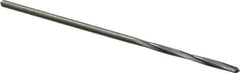 Hertel - 3/64" Solid Carbide 4 Flute Chucking Reamer - Spiral Flute, Straight Shank, 3/8" Flute Length, 1-1/2" OAL - Apex Tool & Supply