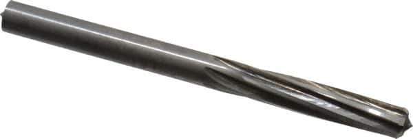Hertel - 17/64" Solid Carbide 6 Flute Chucking Reamer - Spiral Flute, Straight Shank, 1-1/8" Flute Length, 3-1/4" OAL - Apex Tool & Supply
