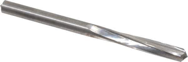 Hertel - 13/64" Solid Carbide 4 Flute Chucking Reamer - Spiral Flute, Straight Shank, 1" Flute Length, 3" OAL - Apex Tool & Supply