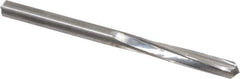 Hertel - 13/64" Solid Carbide 4 Flute Chucking Reamer - Spiral Flute, Straight Shank, 1" Flute Length, 3" OAL - Apex Tool & Supply