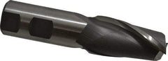 Hertel - 28mm, 2" LOC, 1" Shank Diam, 4-1/2" OAL, 2 Flute, Cobalt Square End Mill - Single End, Uncoated, Centercutting, Right Hand Cut - Apex Tool & Supply