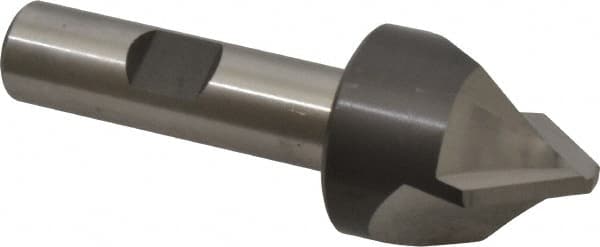 Hertel - 1" Diam Single End Cobalt Chamfer Mill - Apex Tool & Supply
